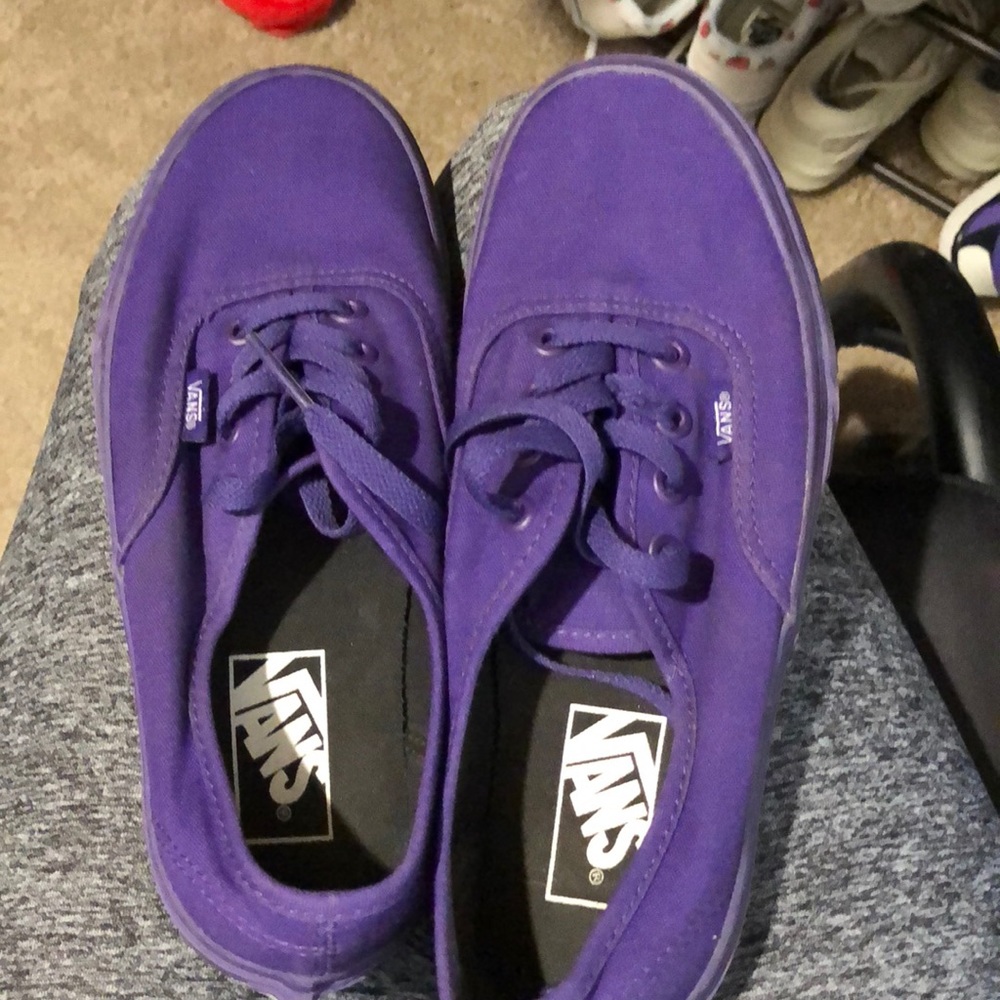 Purple vans